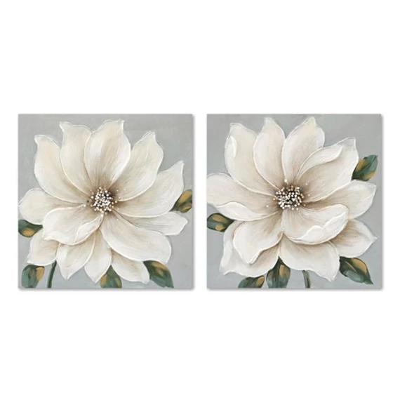 Kép virág 40x2,5x40 cm 2 féle