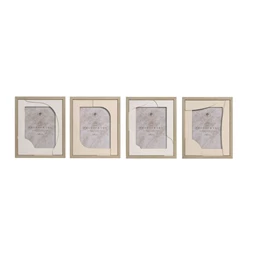 Képkeret absztrakt 22,5x2x28 cm 4 féle