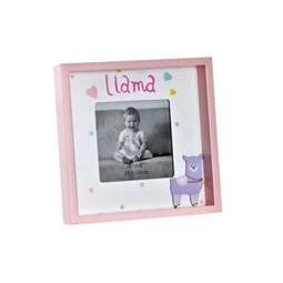 Képkeret láma 18x4x18 cm