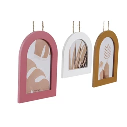 Képkeret többfotós "Welcome" felirattal 37x1,2x50 cm