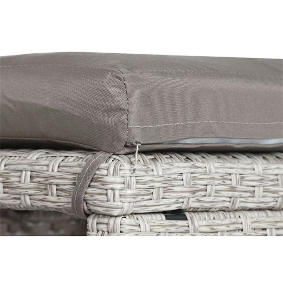 Kerti garnitúra szett 143x80x100 cm S/7