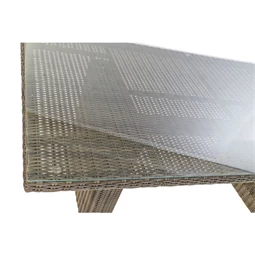 Kerti garnitúra szett 200x100x75 cm S/7