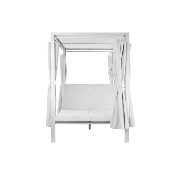 Kerti heverő dupla, napellenzővel 148x188x205 cm