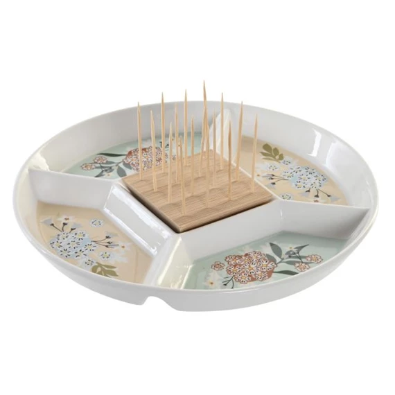 Kínáló előételhez 23,5x23,5x3 cm