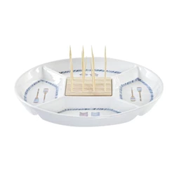 Kínáló előételhez 23,5x23,5x7 cm