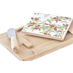 Kínáló szett előételhez 21,5x11,8x1 cm S/3