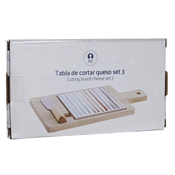 Kínáló szett előételhez 21,5x11,8x1,5 cm S/3