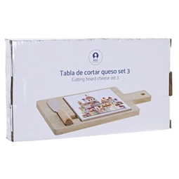 Kínáló szett előételhez 21,5x11,8x1,5 cm S/3