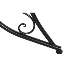 Kisasztal kovácsoltvas, mozaik mintával 80x80x76 cm