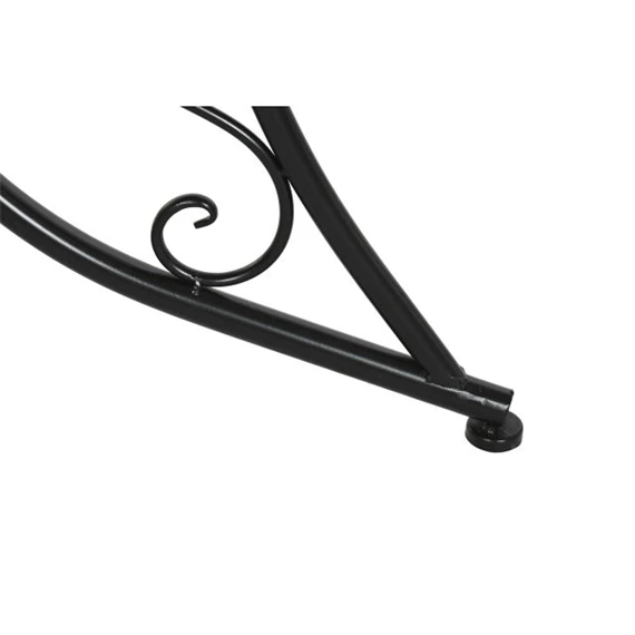 Kisasztal kovácsoltvas, mozaik mintával 80x80x76 cm