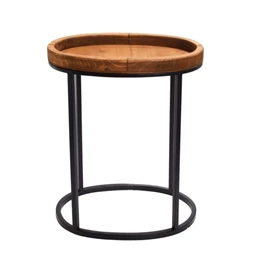 Side table oval L 56x36x66 cm
