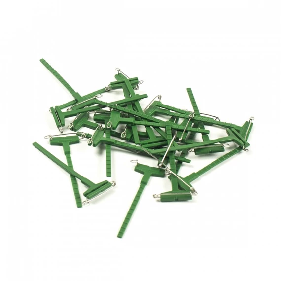 Kitűző clips műanyag Big Gala Clip 64 mm S/90