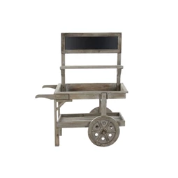 Kocsi kerekes táblával 87x41x109 cm