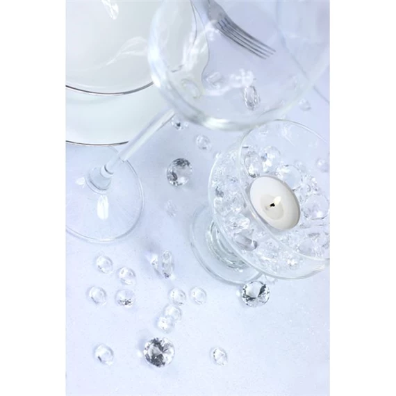 Konfetti gyémánt 20 mm színtelen S/10