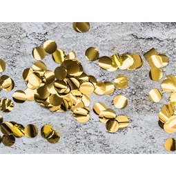 Konfetti körök arany 15g