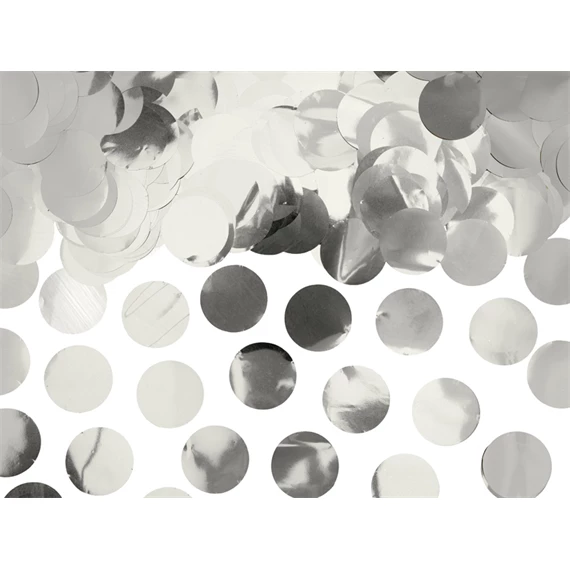 Konfetti körök ezüst 15 g