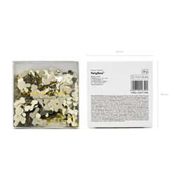 Konfetti péniszek arany 30g