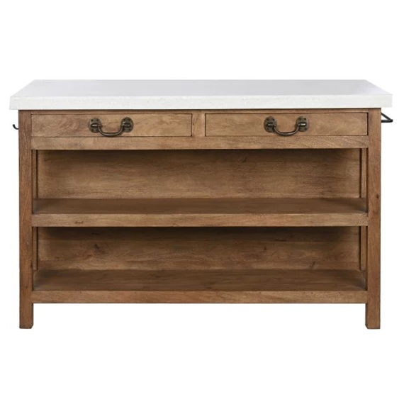 Konyhasziget 2 fiókkal 147x77x92 cm