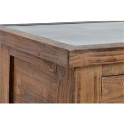 Konzolasztal bortartóval 120x35x95 cm