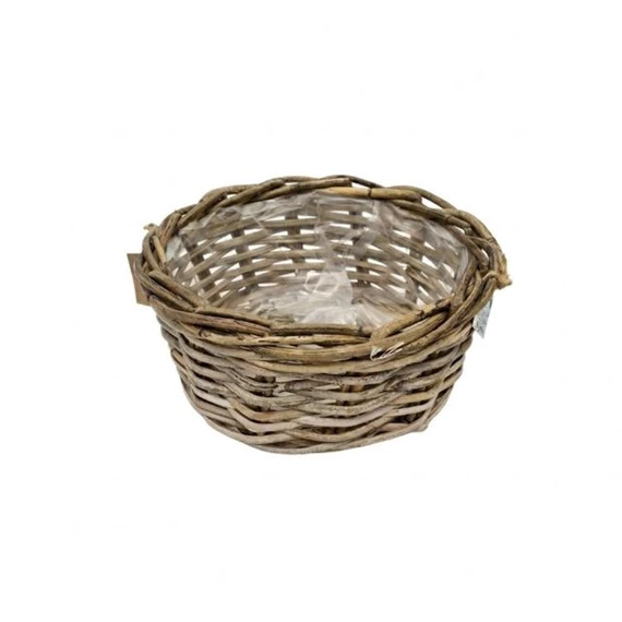 Kosár kerek bélelt 16x13 cm