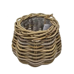Kosár kerek bélelt 23x24 cm