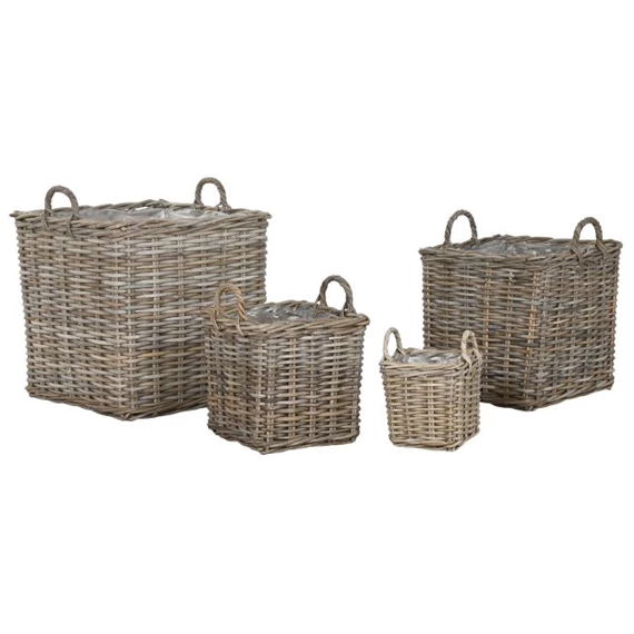 Kosár szett 50x50x58 cm S/4