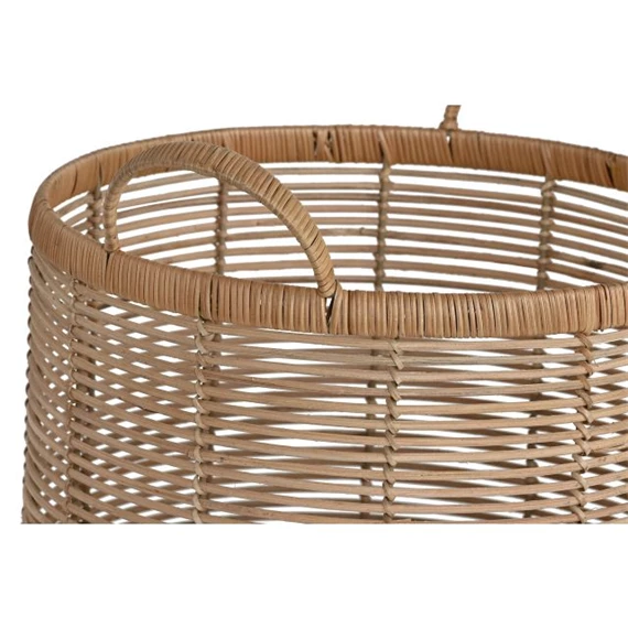 Kosár szett füllel, kerek 38x38x45 cm S/2