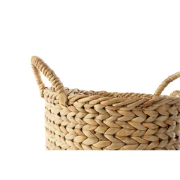 Kosár szett füllel 34x34x42 cm S/2