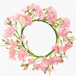 Koszorú almafa virággal 14 cm