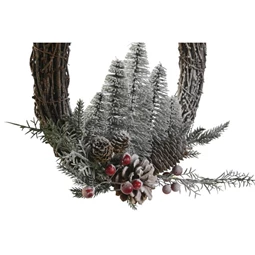 Koszorú fenyő 32x7x32 cm 2 féle