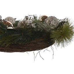 Koszorú fenyő 60x12x60 cm