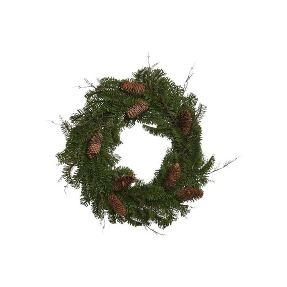Koszorú fenyő 55x10x55 cm