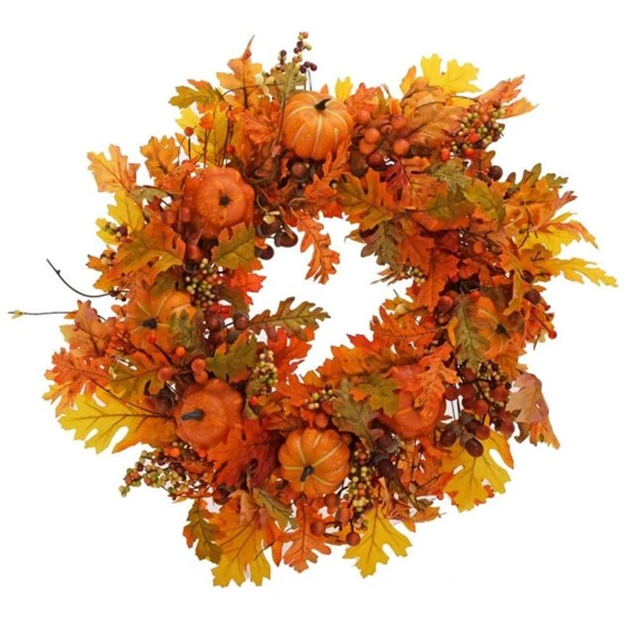 Koszorú levelekkel 71 cm
