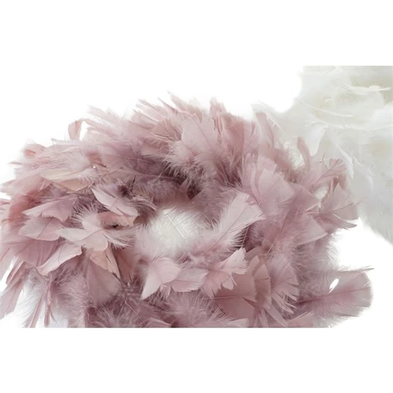 Koszorú tollas 40x40x6 cm 2 féle