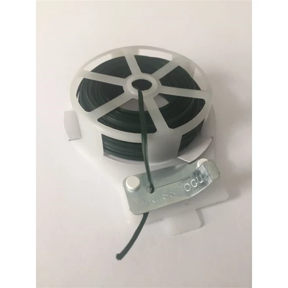 Kötöző növényekhez, műanyaggal bevont drót 2 mm x 2,5 m