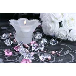 Kristály jég 25x21 mm színtelen S/50