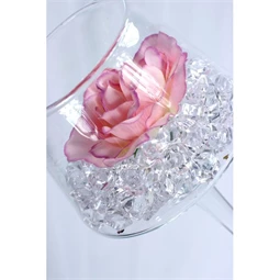 Kristály jég 25x21 mm színtelen S/50