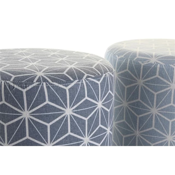 Lábtartó geometrikus 31x31x33 cm 2 féle