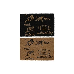Lábtörlő kulcs mintás 60x40x1,5 cm 2 féle