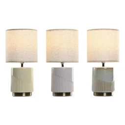 Lámpa asztali 16x16x33 cm 3 féle