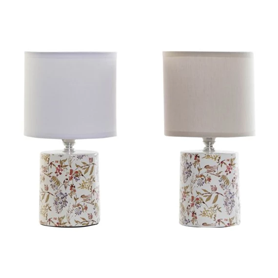 Lámpa asztali, virágos 14x14x26,5 cm 2 féle