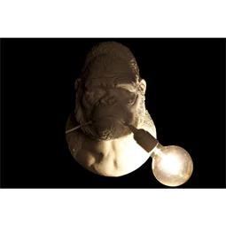 Lámpa fali, gorilla 23x19x32 cm 2 féle