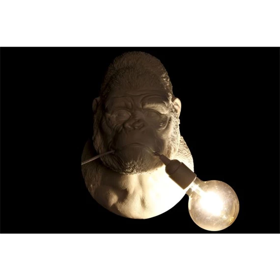 Lámpa fali, gorilla 23x19x32 cm 2 féle