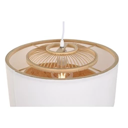 Lámpa mennyezeti, bojtos 40x40x39 cm