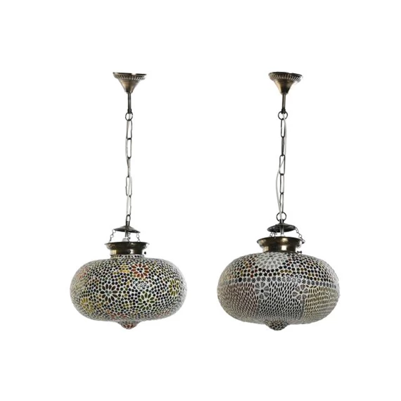 Lámpa mennyezeti, mozaikos 32x32x26 cm 2 féle