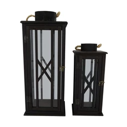 Lámpás fogantyúval 24x24x57 cm