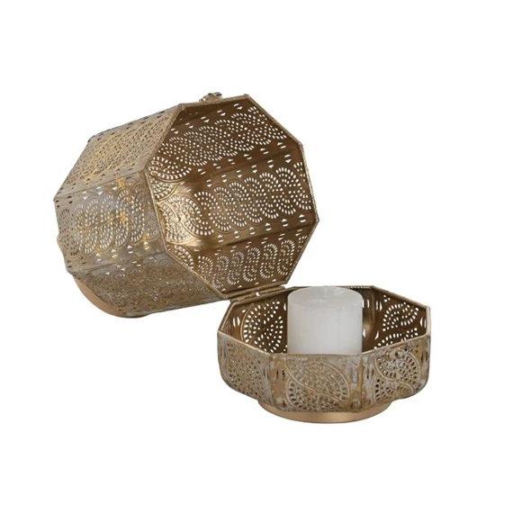 Lámpás szett akasztós 25x25x40 cm S/3