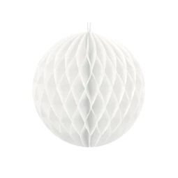 Lampion papír 10cm fehér