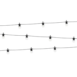 Led füzér fények fekete 5 m nem tartalmaz UK dugót