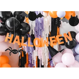 Léggömb méhsejt denevér 45x17 cm fekete